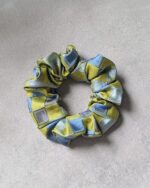 Jedwabna gumka do włosów scrunchie