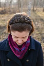 Opaska jedwabna barokowy gobelin - obrazek 4