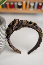 Opaska jedwabna barokowy gobelin