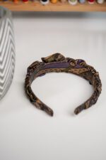 Opaska jedwabna barokowy gobelin - obrazek 2