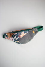 Nerka dziecięca kolory ziemi - saszetka z upcyklingu