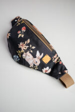 Nerka dziecięca leśne zwierzątka - saszetka z upcyklingu